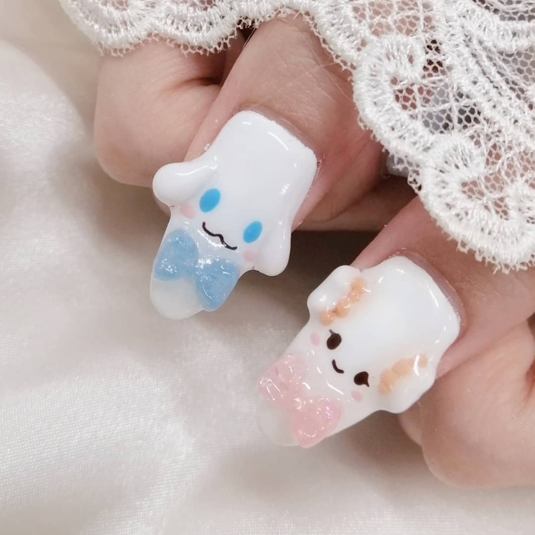 オールシーズン ワンカラー パール 痛ネイル キャラクター J Nails19のネイルデザイン No ネイルブック