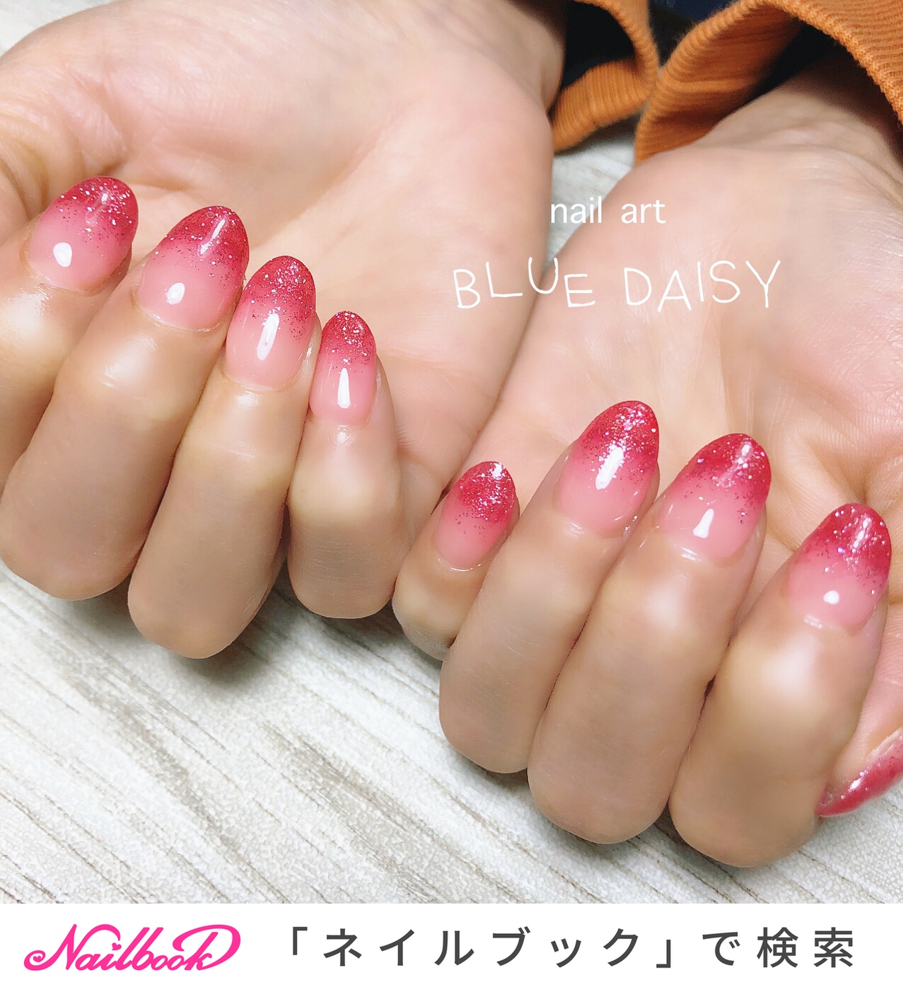 オールシーズン ピンク 赤のネイルデザイン ネイルブック