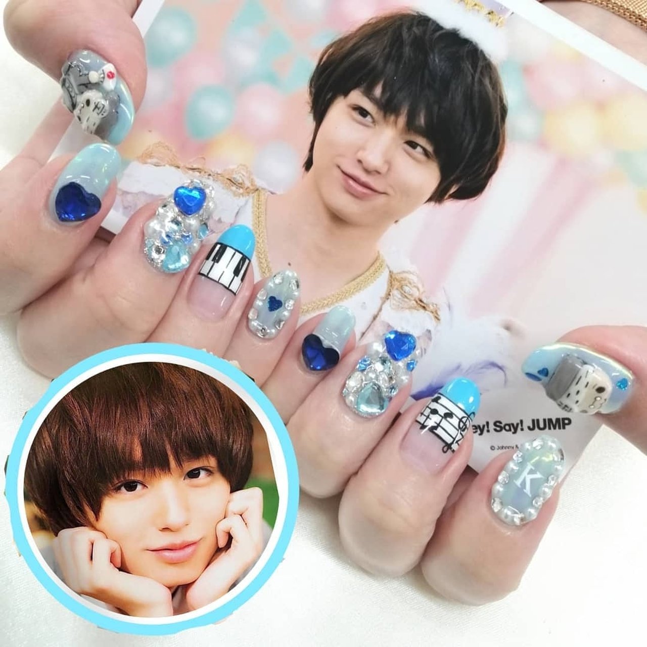 ハンド ビジュー 痛ネイル キャラクター 3d J Nails19のネイルデザイン No ネイルブック
