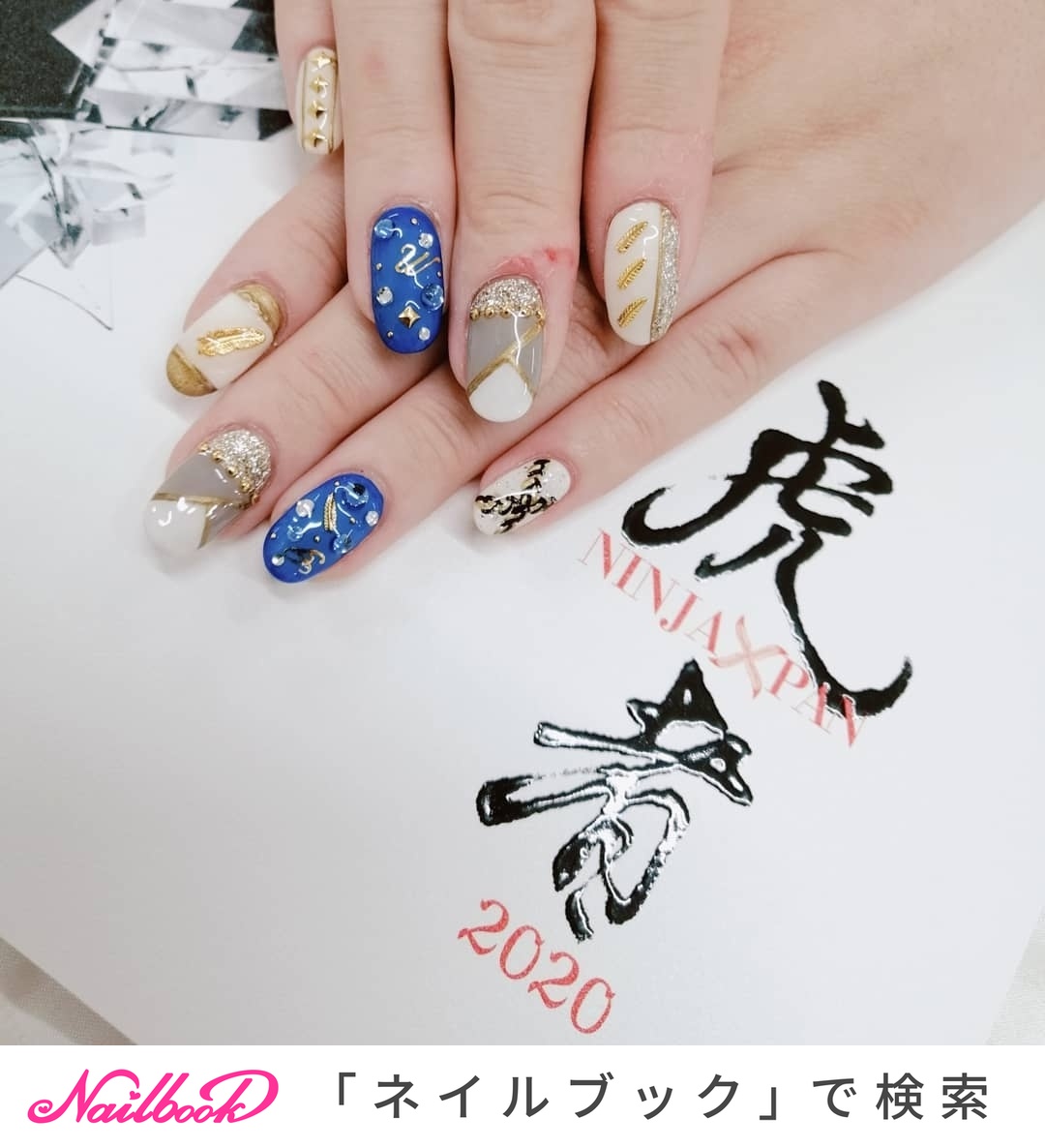 ハンド/ワンカラー/痛ネイル/キャラクター/3D - j.nails19のネイル ...