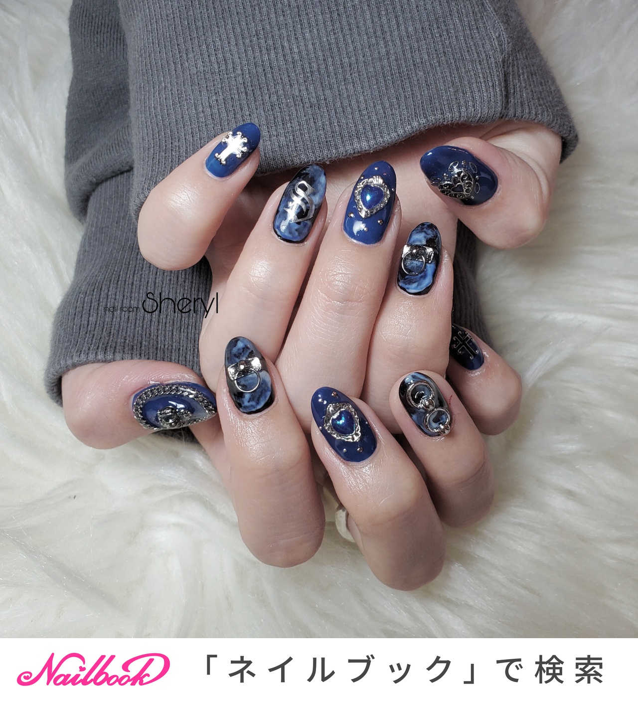 ヒプノシスマイク　ヒプマイ　碧棺左馬刻　ネイルチップ 人気順｜ハンド/#碧棺左馬刻のネイルデザイン｜ネイルブック