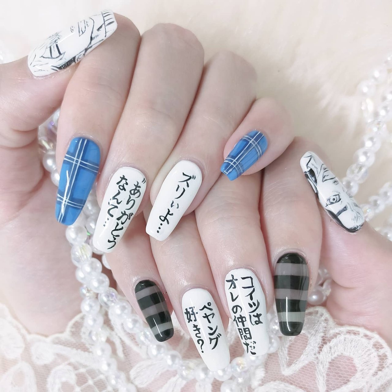 ハンド ワンカラー 痛ネイル キャラクター 3d J Nails19のネイルデザイン No ネイルブック