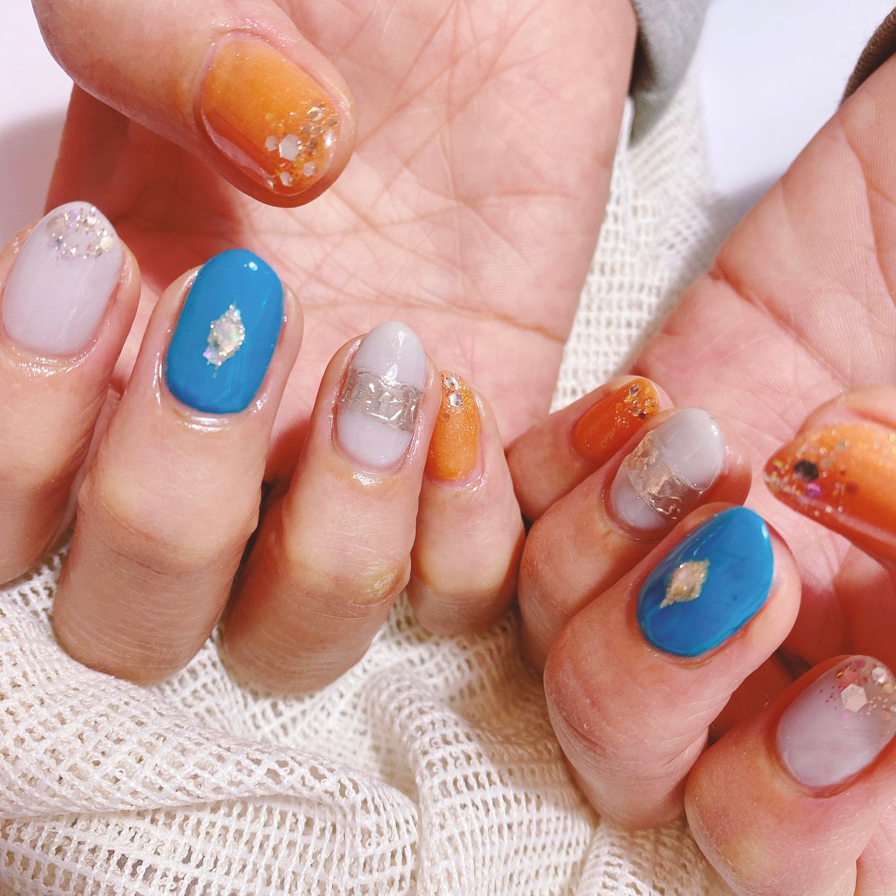 夏 オールシーズン リゾート ハンド シンプル Moreのネイルデザイン No ネイルブック