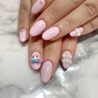 痛ネイル マイメロのネイルデザイン ネイルブック