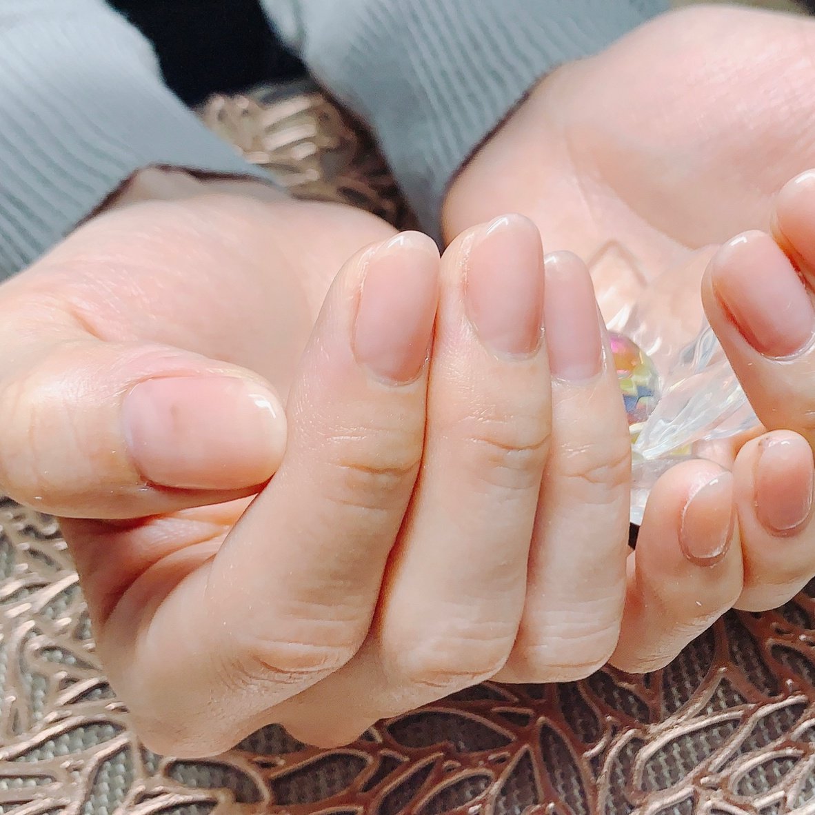 オールシーズン オフィス ハンド ワンカラー ショート Nail Salon Lotus ゆかのネイルデザイン No ネイルブック