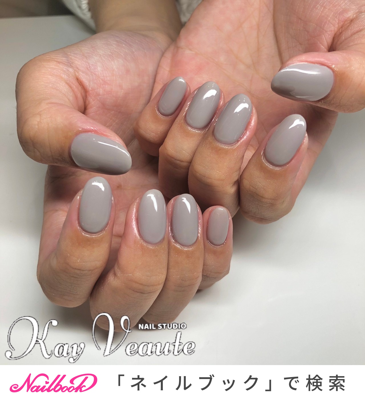 人気順 ワンカラー くすみネイル春ネイル21のネイルデザイン ネイルブック