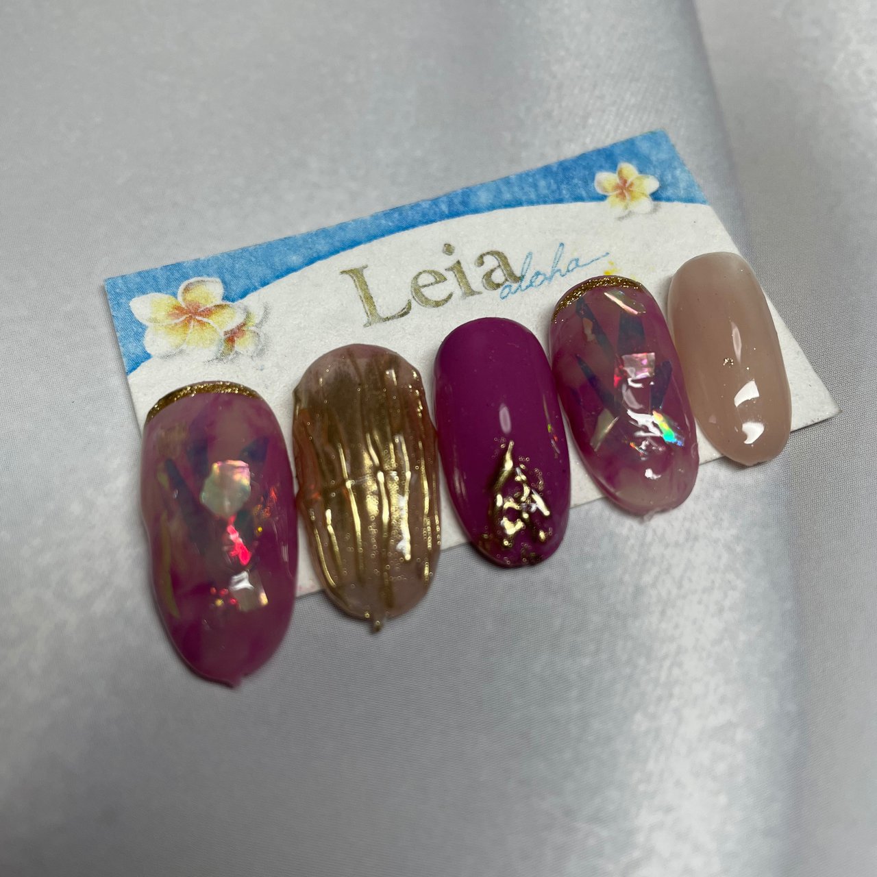 ジェル ネイルチップ Leianail のネイルデザイン No ネイルブック