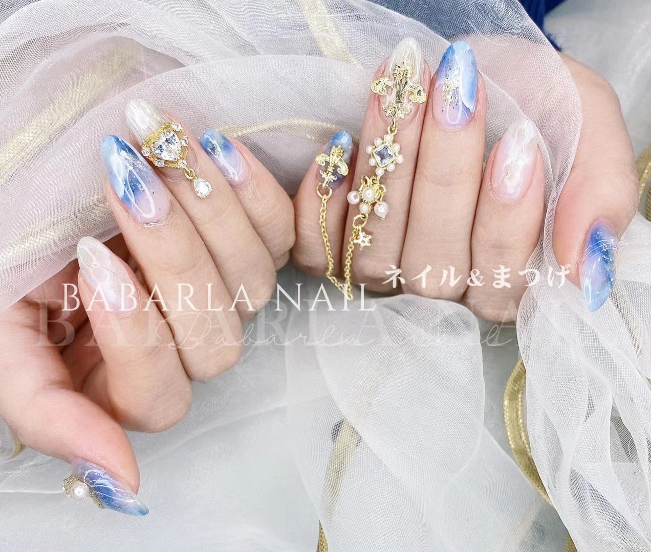 オールシーズン 海 パーティー 女子会 ハンド Babarla Nail Salonのネイルデザイン No ネイルブック