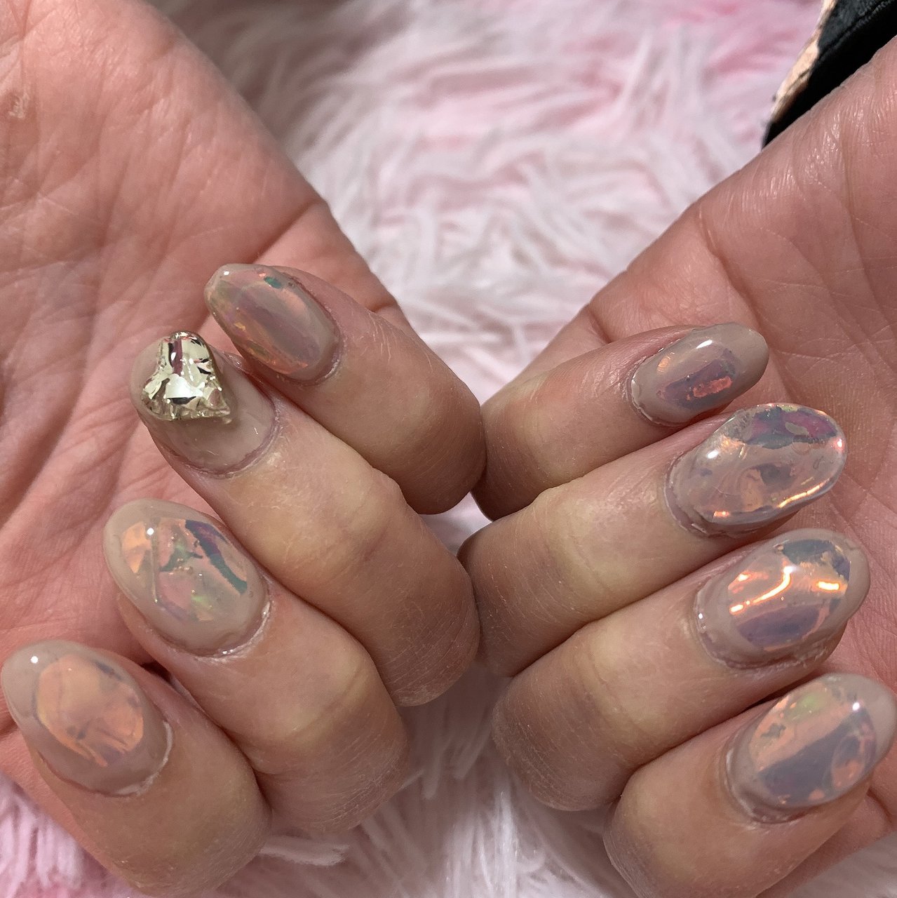 春/冬/オールシーズン/ハンド/ビジュー - nyandst!NAILのネイル