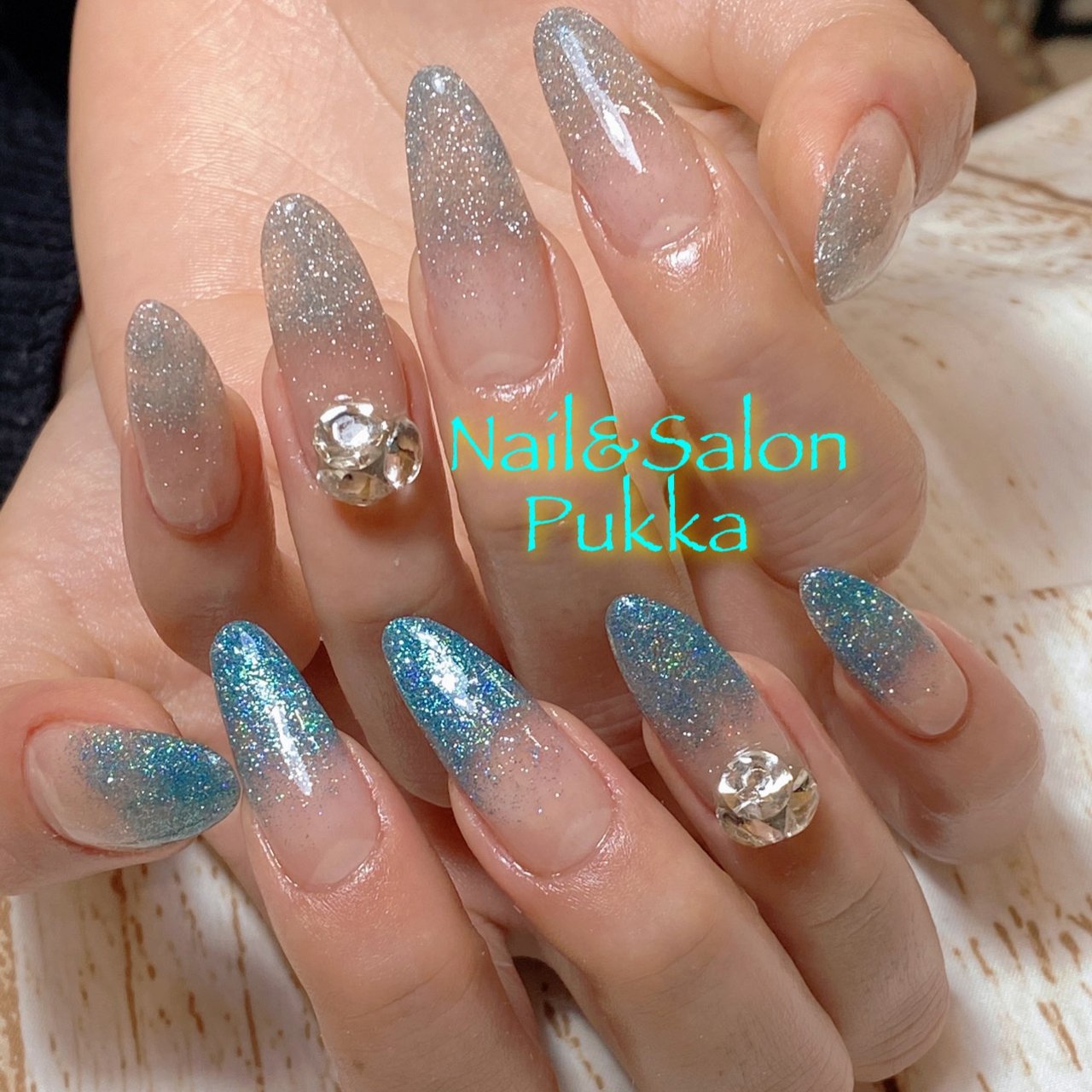 夏/オールシーズン/入学式/パーティー/ハンド - Nail&Salon Pukkaの