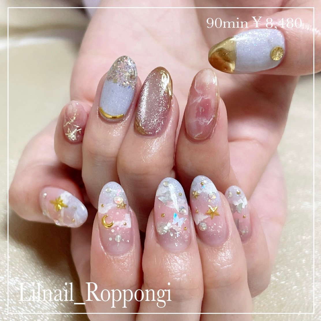 春 夏 ハンド Lilnail Roppongiのネイルデザイン No ネイルブック