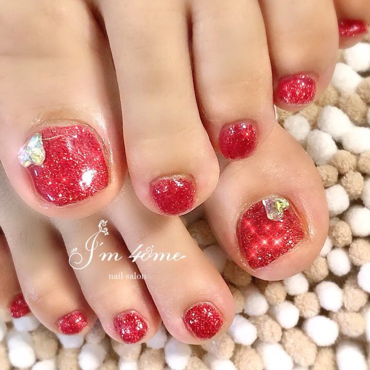 春 夏 海 リゾート フット Hitomiのネイルデザイン No ネイルブック