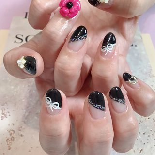 3dカメリアのネイルデザイン ネイルブック