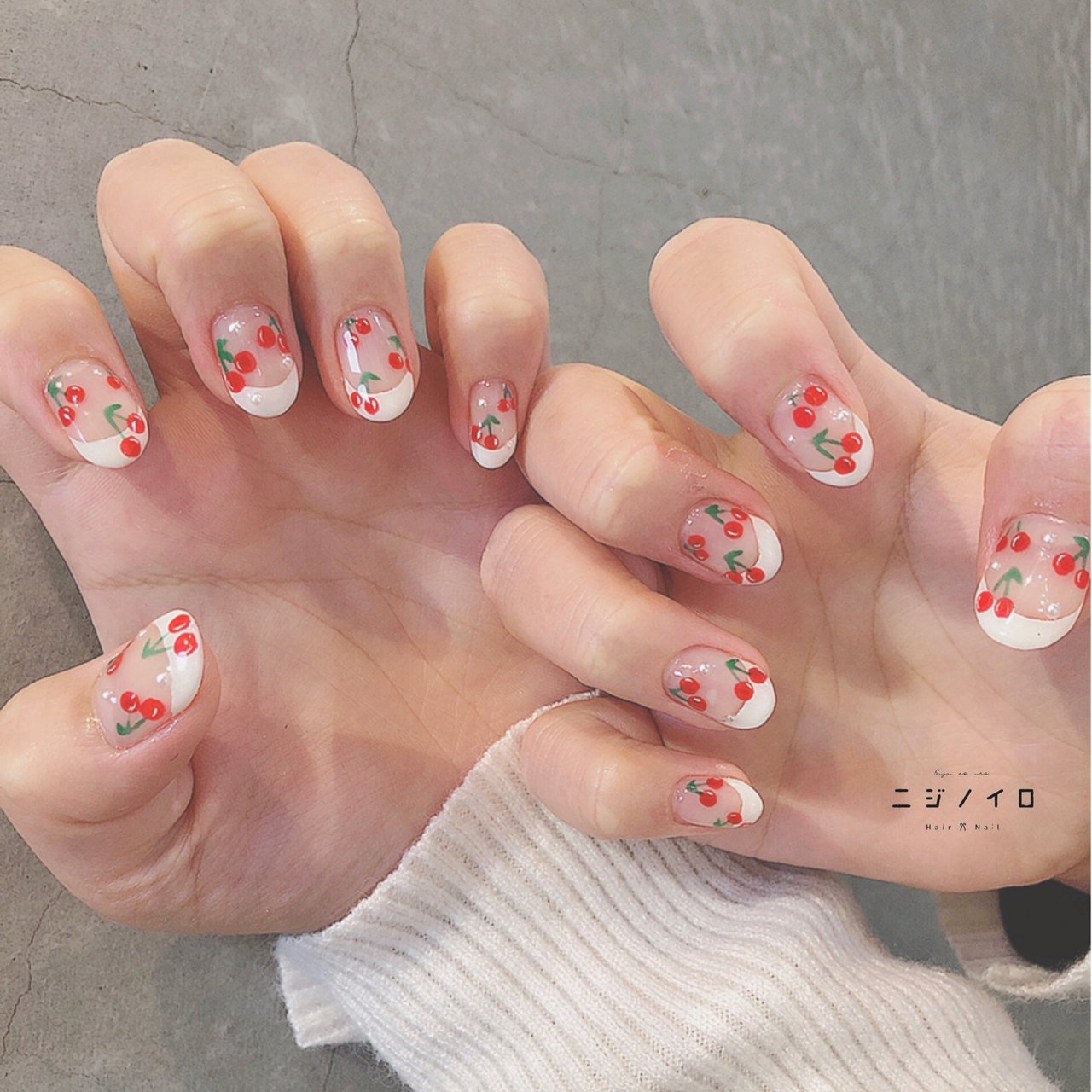 春 夏 オールシーズン ハンド シンプル Ayakoのネイルデザイン No ネイルブック