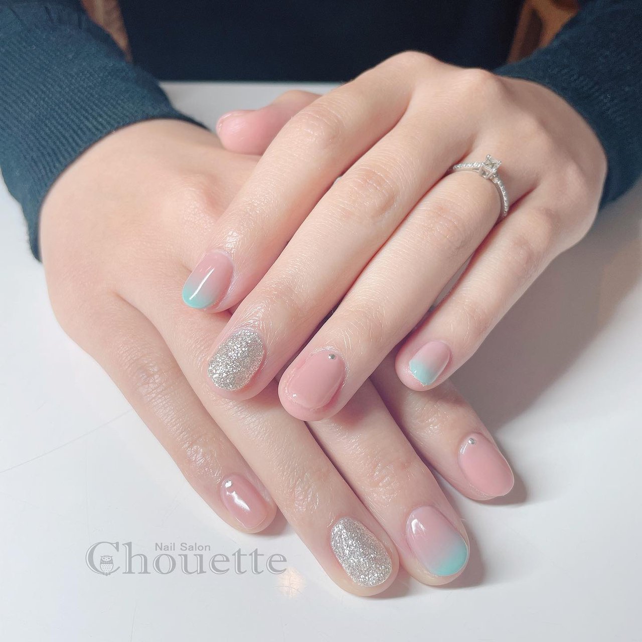 春 オールシーズン オフィス パーティー ハンド Yuko Nail Chouetteのネイルデザイン No ネイルブック