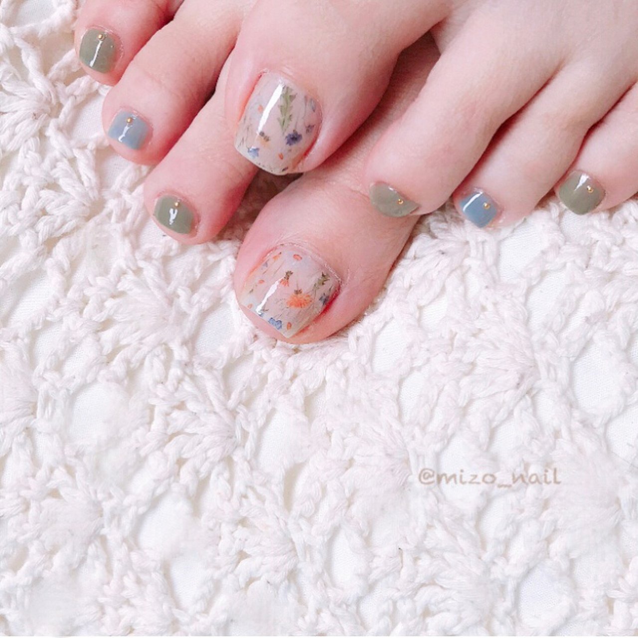 春 夏 旅行 フット シンプル Mizo Nailのネイルデザイン No ネイルブック