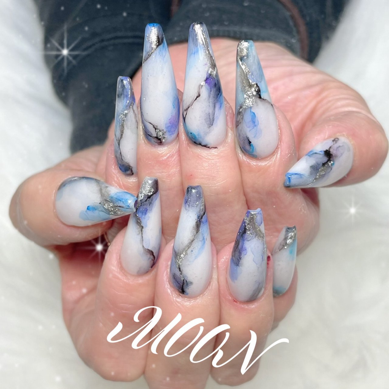 春 夏 七夕 リゾート ハンド Yumiのネイルデザイン No ネイルブック