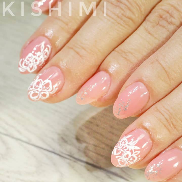 春 オールシーズン オフィス ブライダル ハンド Kishimiのネイルデザイン No ネイルブック