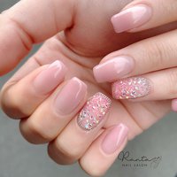 グラデーション シェラックネイルのネイルデザイン 2ページ目 ネイルブック