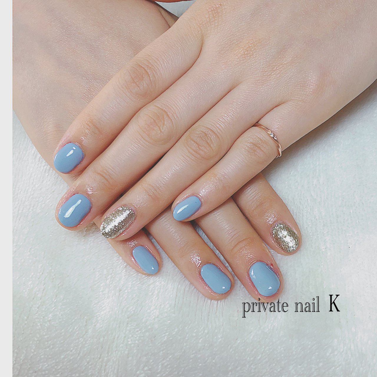 オールシーズン ハンド ラメ ワンカラー ショート Nailkのネイルデザイン No ネイルブック