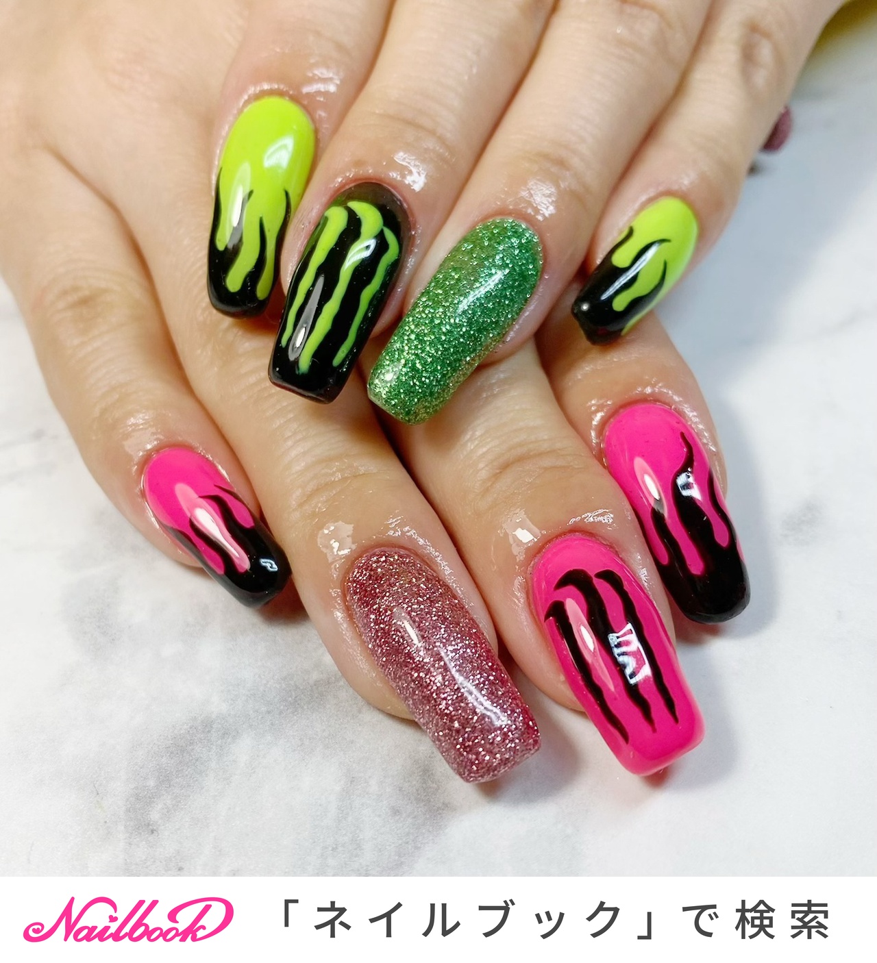 オールシーズン 旅行 海 パーティー ハンド Nail Salon U Naのネイルデザイン No ネイルブック