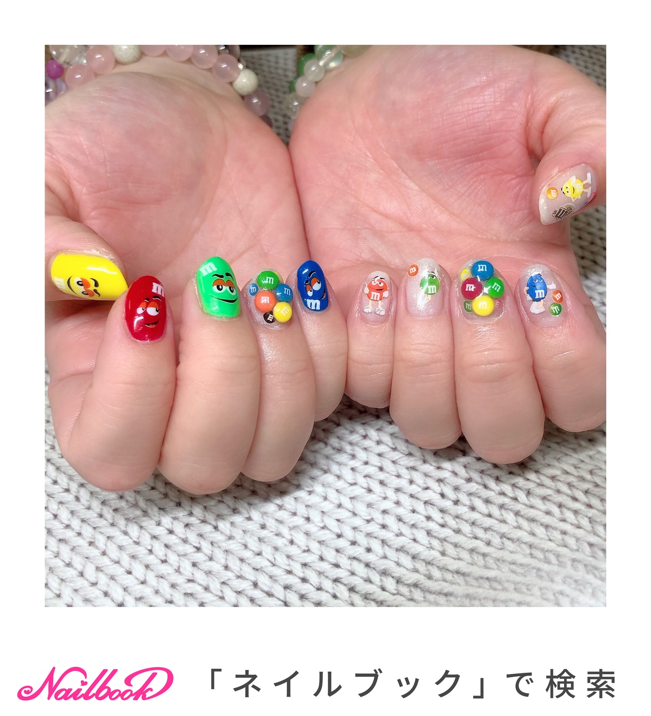 M Mのネイルデザイン ネイルブック