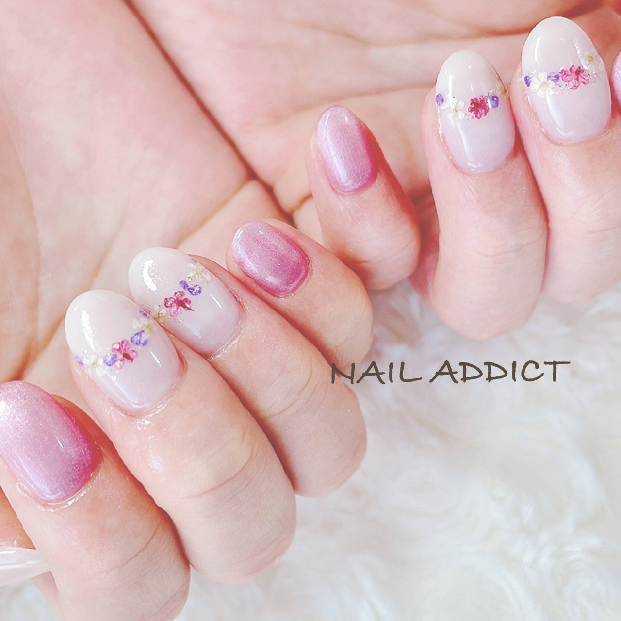 春 オフィス デート 女子会 ハンド Nail Addictのネイルデザイン No ネイルブック