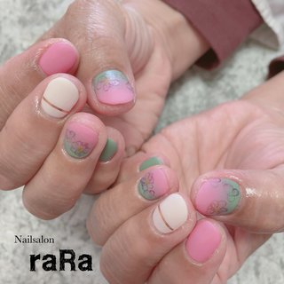 桜餅のネイルデザイン ネイルブック