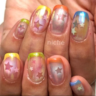 ☆✴︎✨ .
.

ご予約受付中💅
初めてご来店のお客様キャンペーン 8800円
ジェル＋アート10本(手描き.エアブラシ.3D込み)
.
アクリルスカルプ＋2200円
.
LINEID ＠ynw6252k(＠マーク含む)
☎︎ 0353859231
定休日:毎週日曜日、第1.3月曜日
open11:00〜19:30(最終受付)
.
ネイルサロンが初めてのお客様、アクリル、スカルプチュア、その他爪のトラブルなどもお問い合わせ下さい☆
※キャラクターをご希望の際はご予約時にお知らせ下さいませ
. 
.
.
.

 #nails #ネイル #ネイルサンプル #ネイルアート #中野 #ペイントアート #ネイルデザイン#3dネイル#アートし放題 #おしゃれネイル#手描きネイル #トレンドネイル #ジェルネイル #naildesign #高円寺ネイルサロン#大人カジュアルネイル#nailsalonniche #ネイルサロンニッチ #手描きアート#中野ネイルサロン#nakano#中野ネイル#星ネイル#カラフルネイル#オーロラネイル#くり抜きネイル#フレンチネイル#エアブラシネイル#エアブラシ #春 #夏 #オールシーズン #ハンド #フレンチ #くりぬき #星 #オーロラ #ミラー #ミディアム #オレンジ #イエロー #グリーン #ジェルネイル #お客様 #nailsalonniche ネイルサロンニッチ #ネイルブック