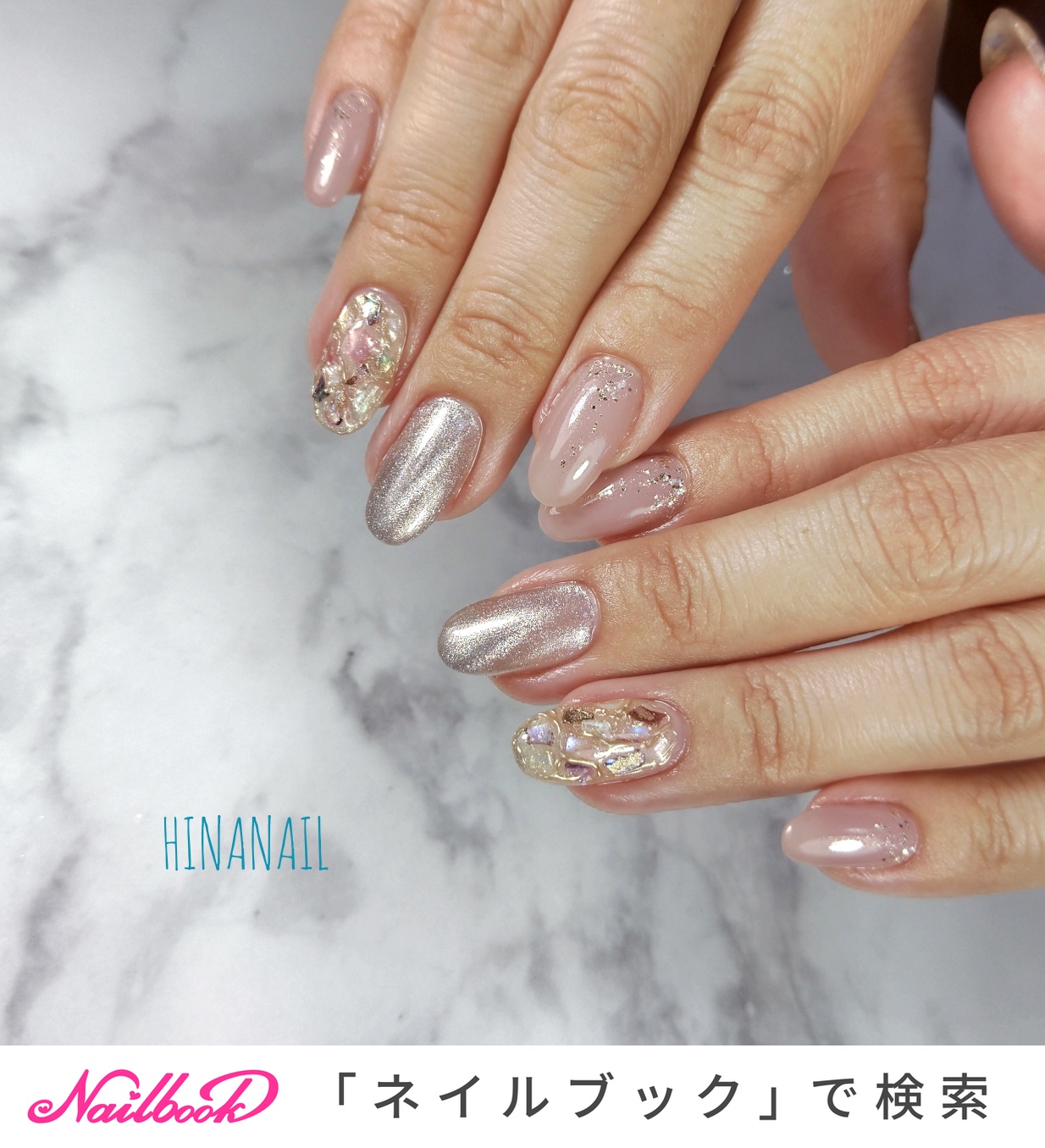 春/夏/オールシーズン/ハンド/ラメ - HINA🍀NAIL   Sugaのネイルデザイン[No.6248890]｜ネイルブック