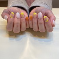 ミモザネイルのネイルデザイン ネイルブック