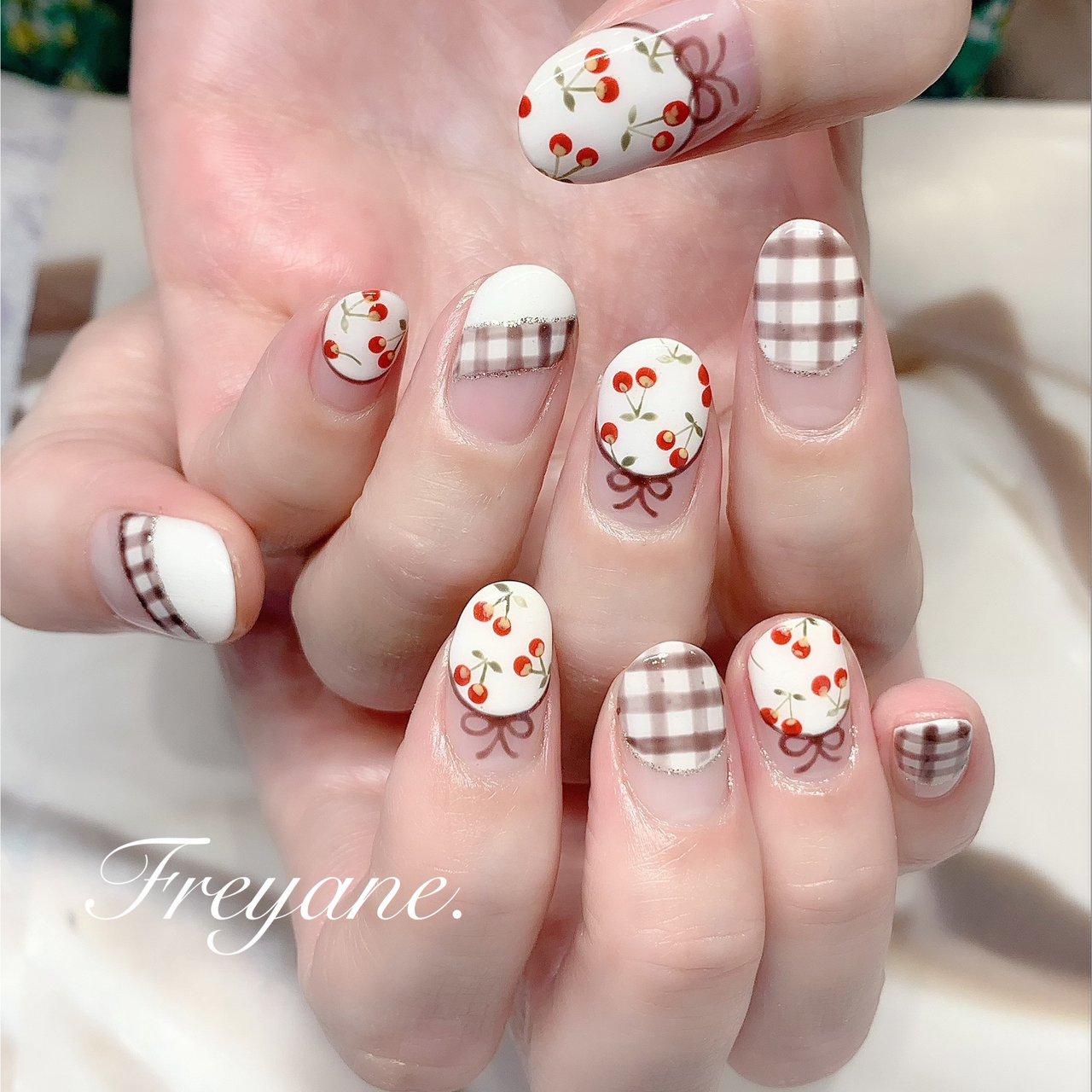 春/オールシーズン/パーティー/女子会/ハンド - freyane.のネイル