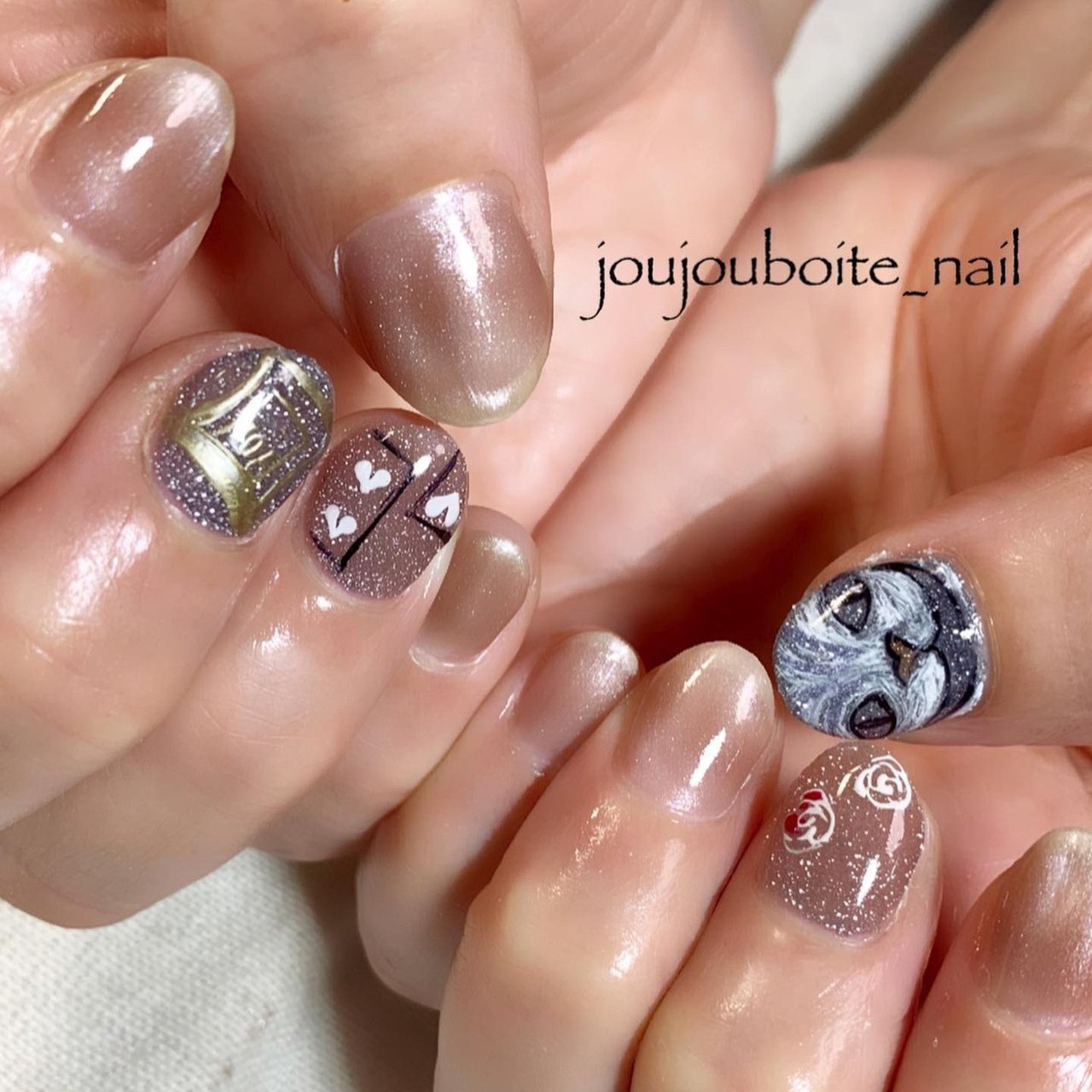 Joujouboite Nail ジュジュボワットネイルのネイルデザイン No ネイルブック
