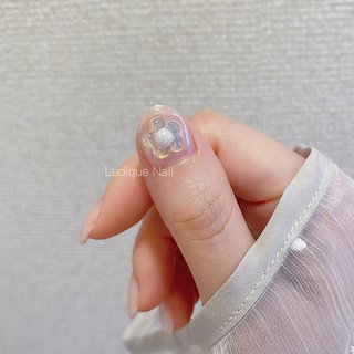 親指まで可愛いネイル ネイルブック