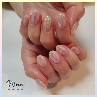 おすすめ順 オーロラ色々のネイルデザイン ネイルブック