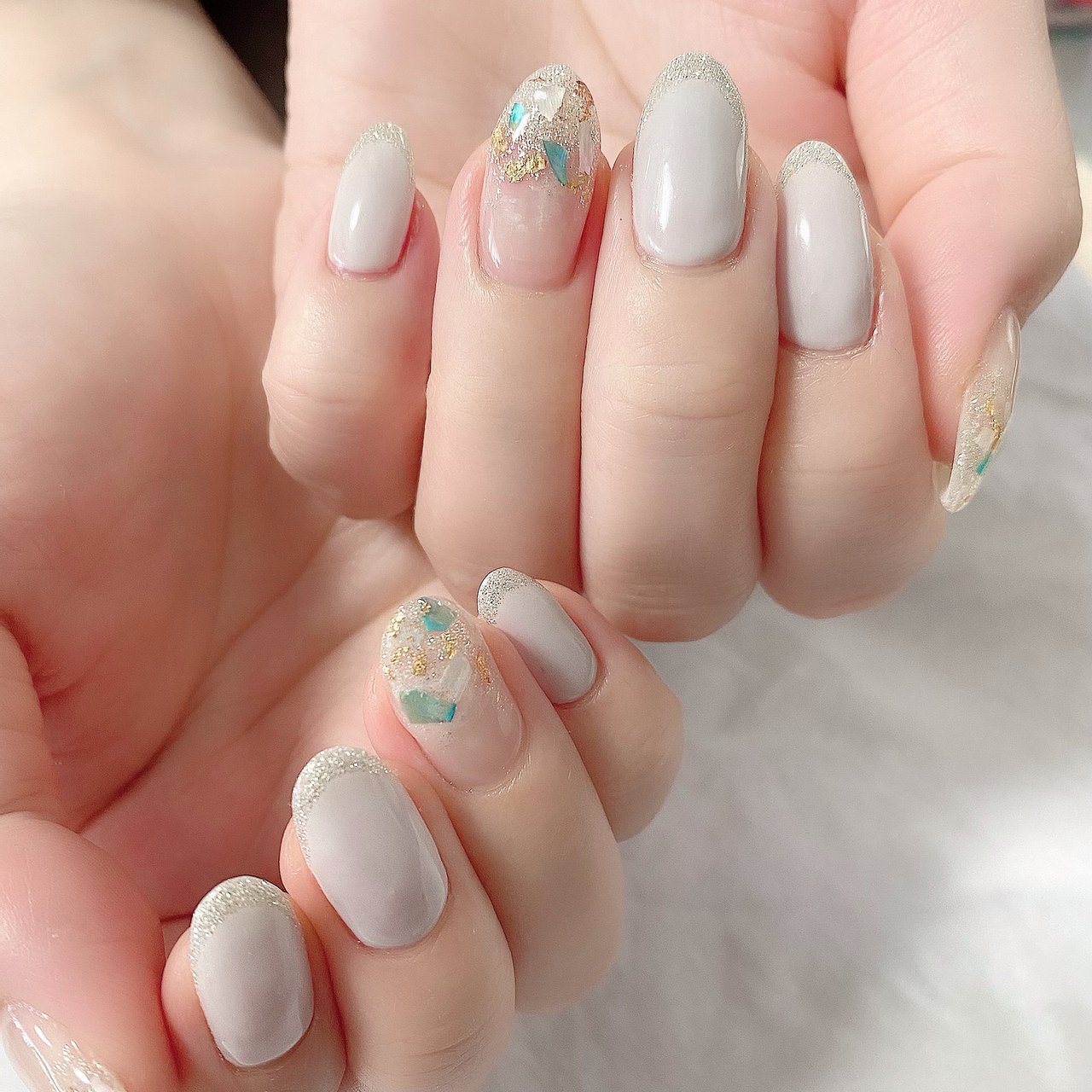 春 夏 オフィス パーティー ハンド Nailsalon Pearl Mネイルサロンパールエムのネイルデザイン No ネイルブック