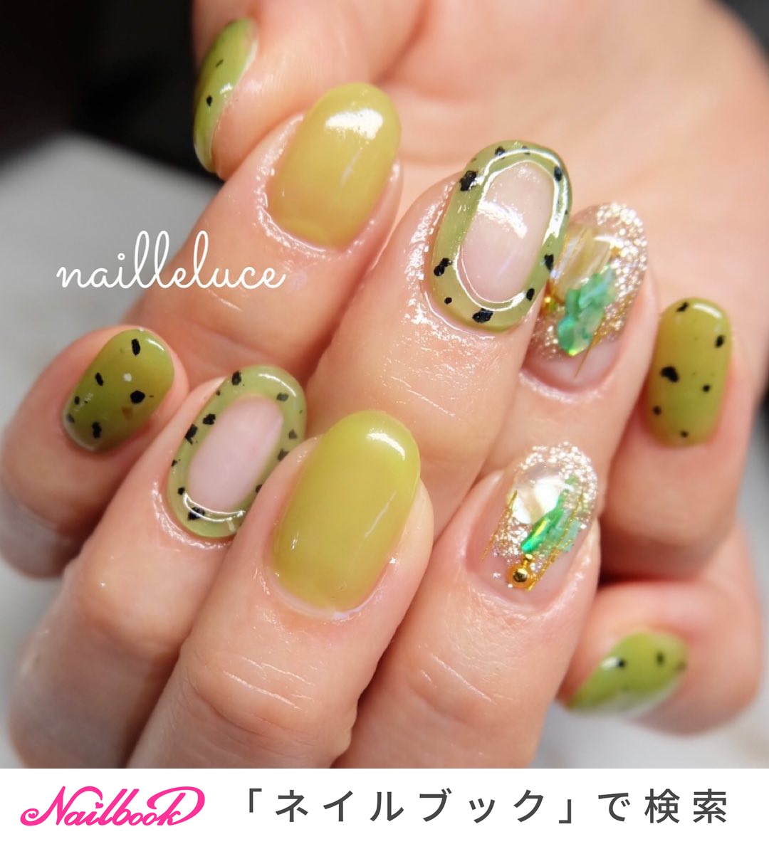 🥝キウイ🥝｜ネイルブック