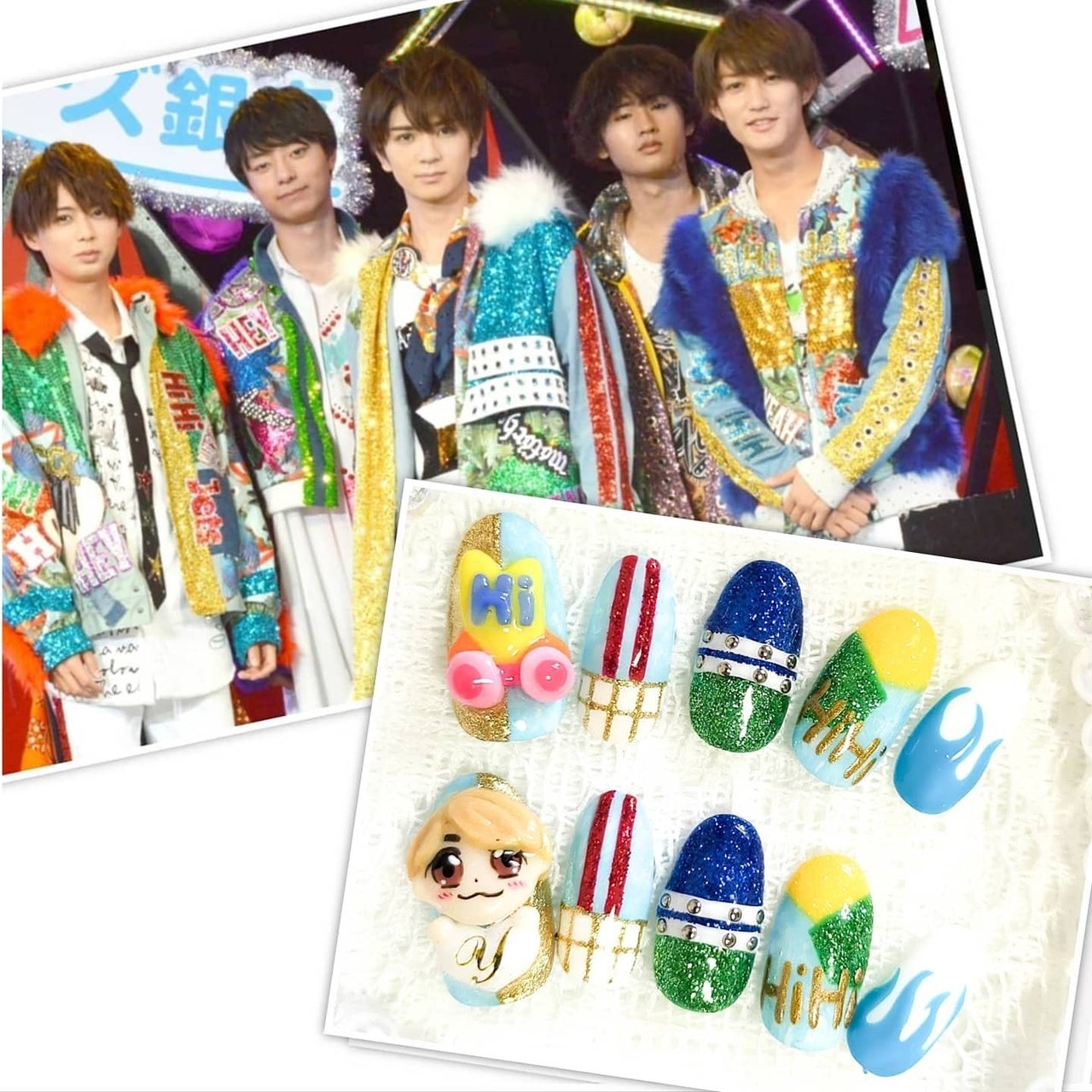 ハンド カラフル ネオンカラー ビビッド J Nails19のネイルデザイン No ネイルブック