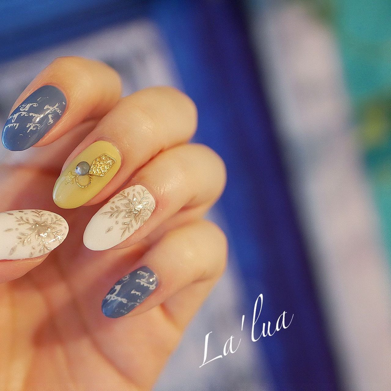 冬 クリスマス パーティー 女子会 ハンド La Lua ラルア のネイルデザイン No ネイルブック