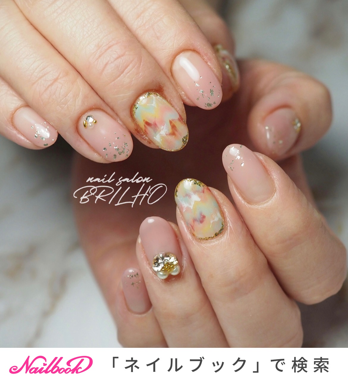 オーロラ姫のネイルデザイン ネイルブック