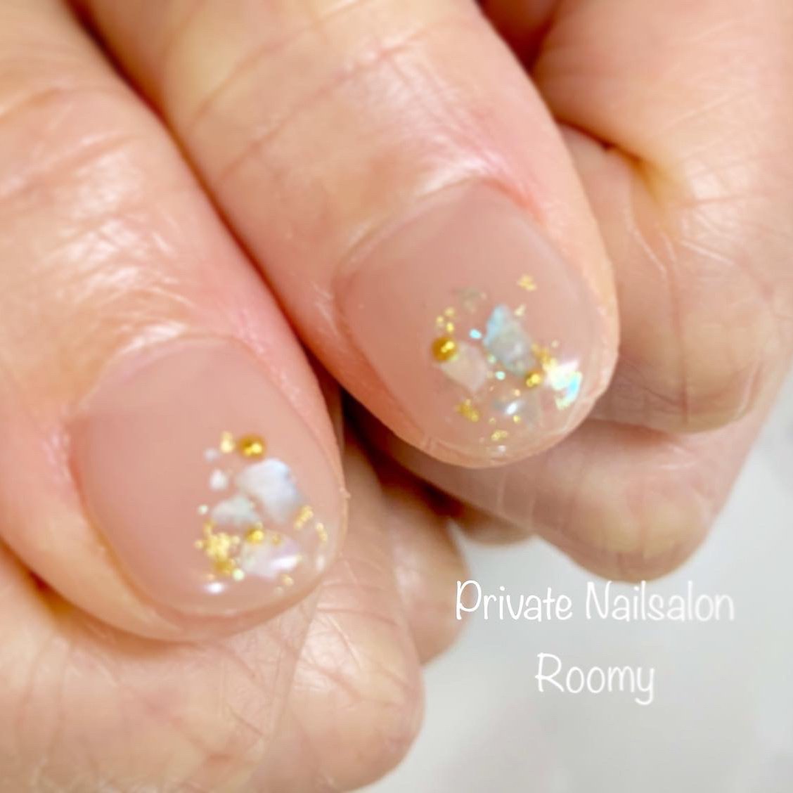 夏 オフィス ブライダル 女子会 ハンド Roomyのネイルデザイン No ネイルブック