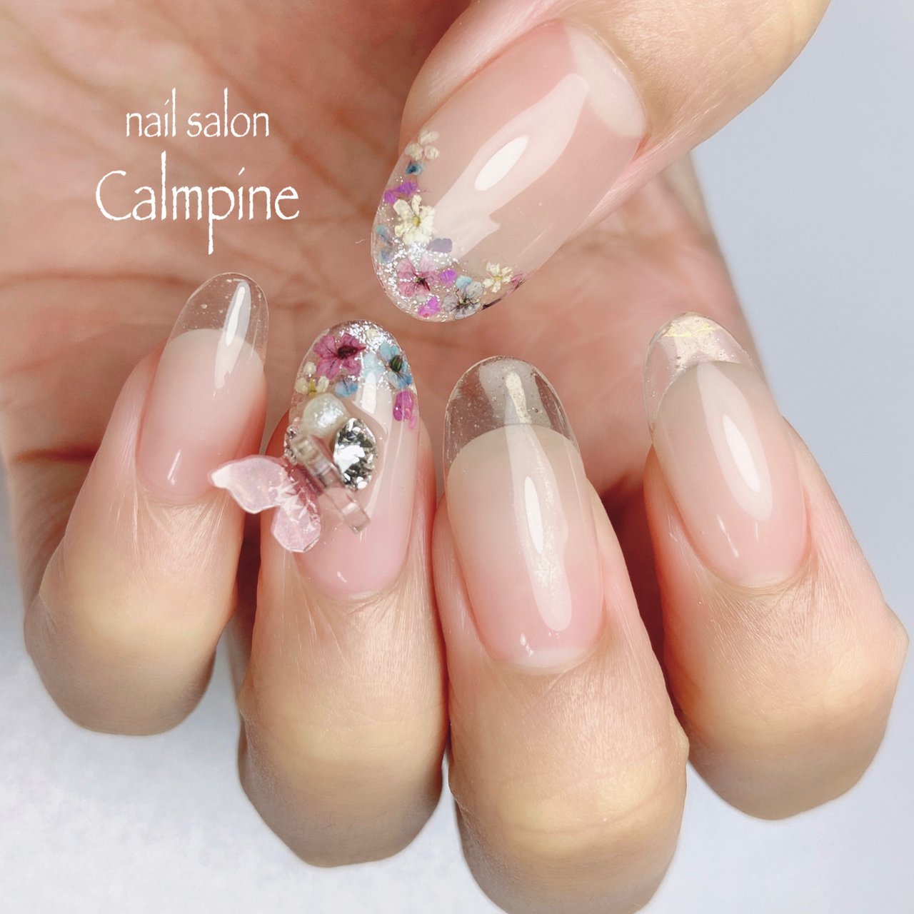 梅雨 浴衣 デート 女子会 ハンド Nail Salon Calmpineのネイルデザイン No ネイルブック