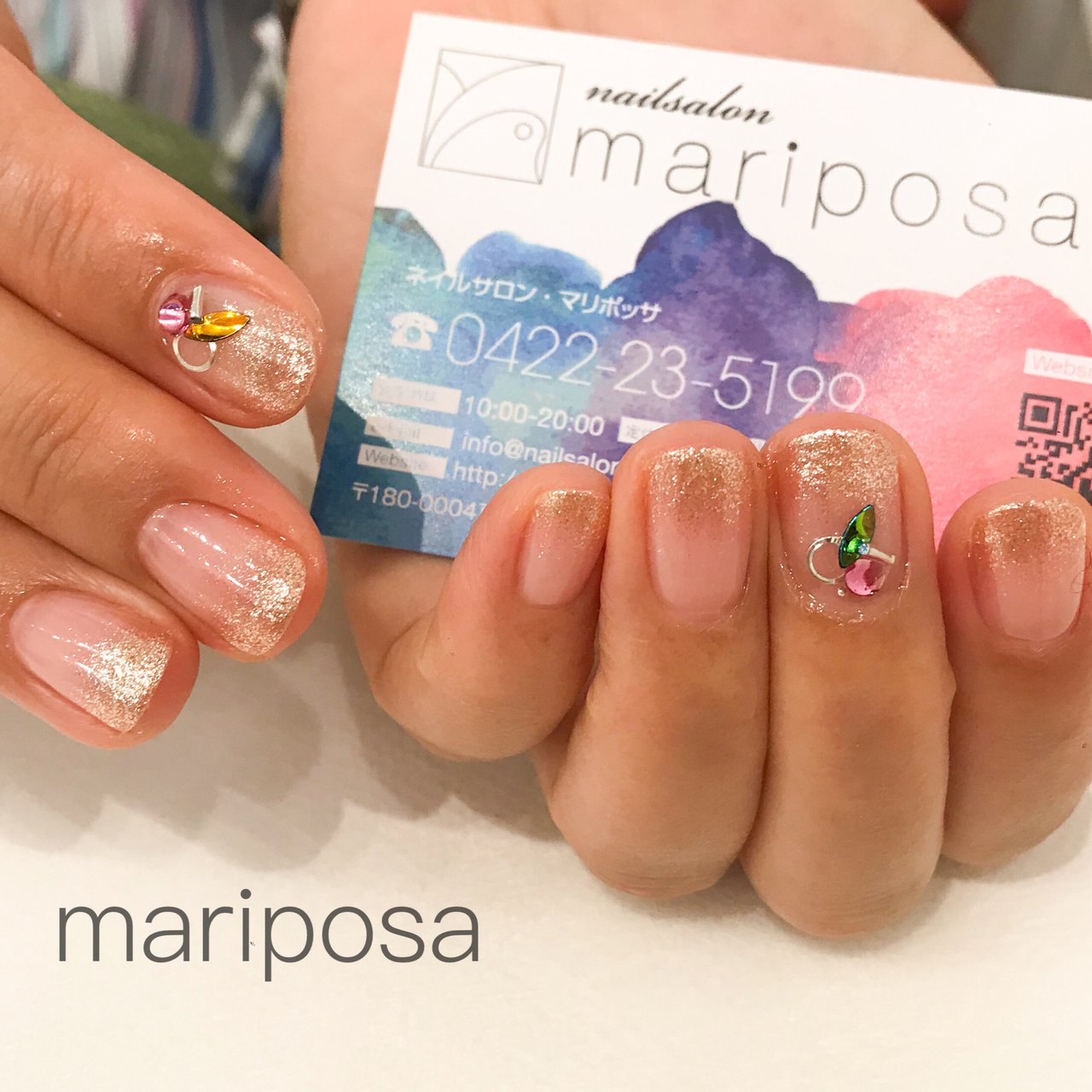 オールシーズン パーティー デート 女子会 ハンド Nailsalon Mariposaのネイルデザイン No ネイルブック