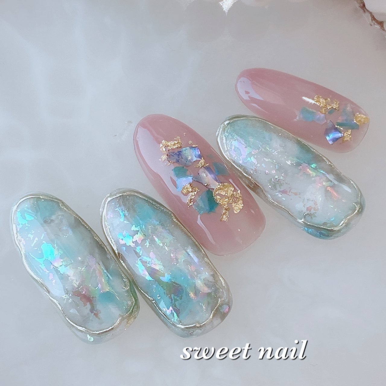 夏 旅行 梅雨 七夕 伊勢崎ネイルサロンsweetのネイルデザイン No ネイルブック