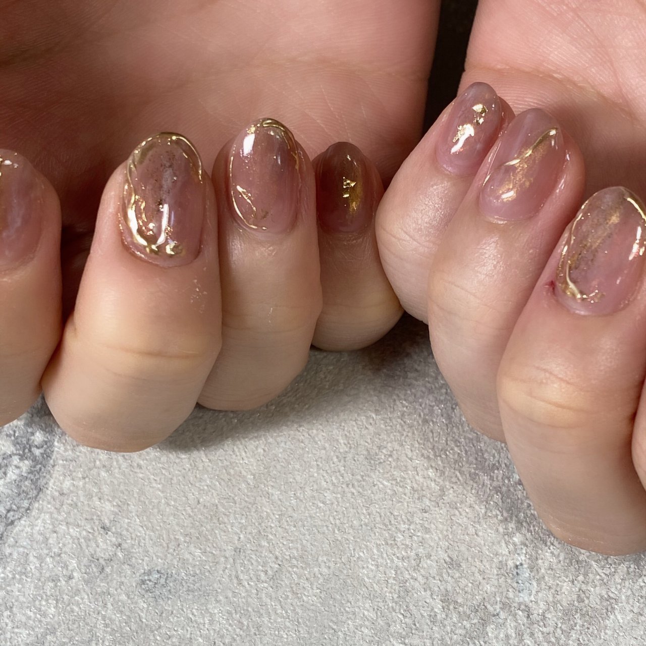 オールシーズン オフィス デート 女子会 ハンド Emma S Nail エマズネイル のネイルデザイン No ネイルブック