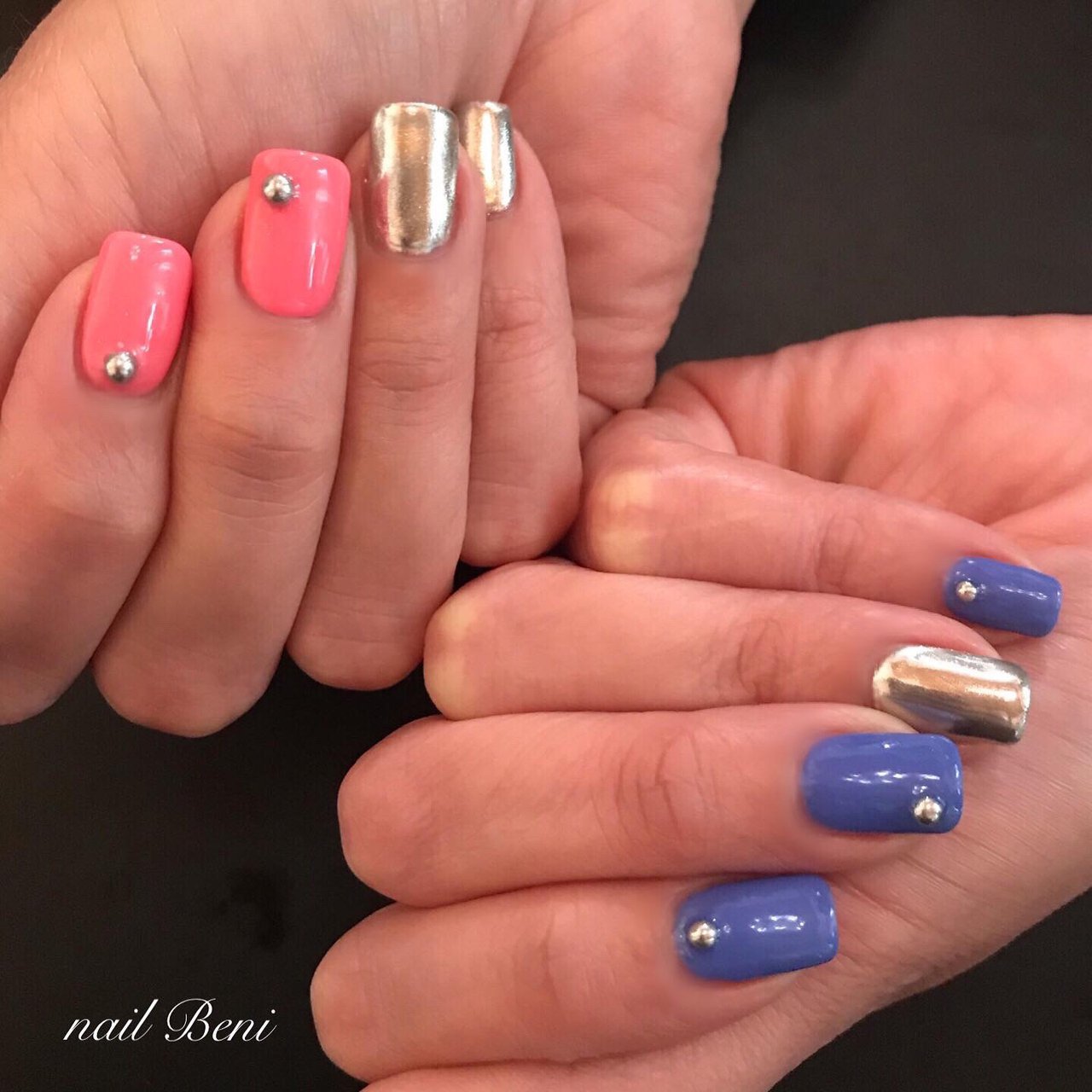 春 入学式 パーティー 女子会 ハンド Nail Salon Beni ネイルサロン ベニのネイルデザイン No ネイルブック