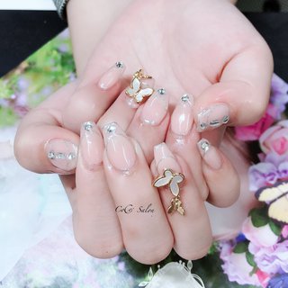 #エレガントネイル #フレンチネイル
#ワンカラーネイル 
#シアーネイル
#ちょうちょネイル
#ビジューネイル
#スワロフスキーネイル
#ラメネイル
#キラキラネイル 
#大人女子ネイル 
#ベージュネイル
#3dネイル 
#成人式ネイル 
#卒業式ネイル
#ジェル長さ出し
#スカルプネイル
#パラジェル導入サロン 
#イベントネイル 
#シンプルネイル
#オフィスネイル
#デートネイル 
#パーティーネイル 
#おしゃれネイル
#トレンドネイル
#cocosalon #オールシーズン #成人式 #卒業式 #パーティー #ハンド #フレンチ #ビジュー #ワンカラー #シースルー #3D #クリア #ベージュ #シルバー #スカルプチュア #お客様 #CoCo Salon #ネイルブック