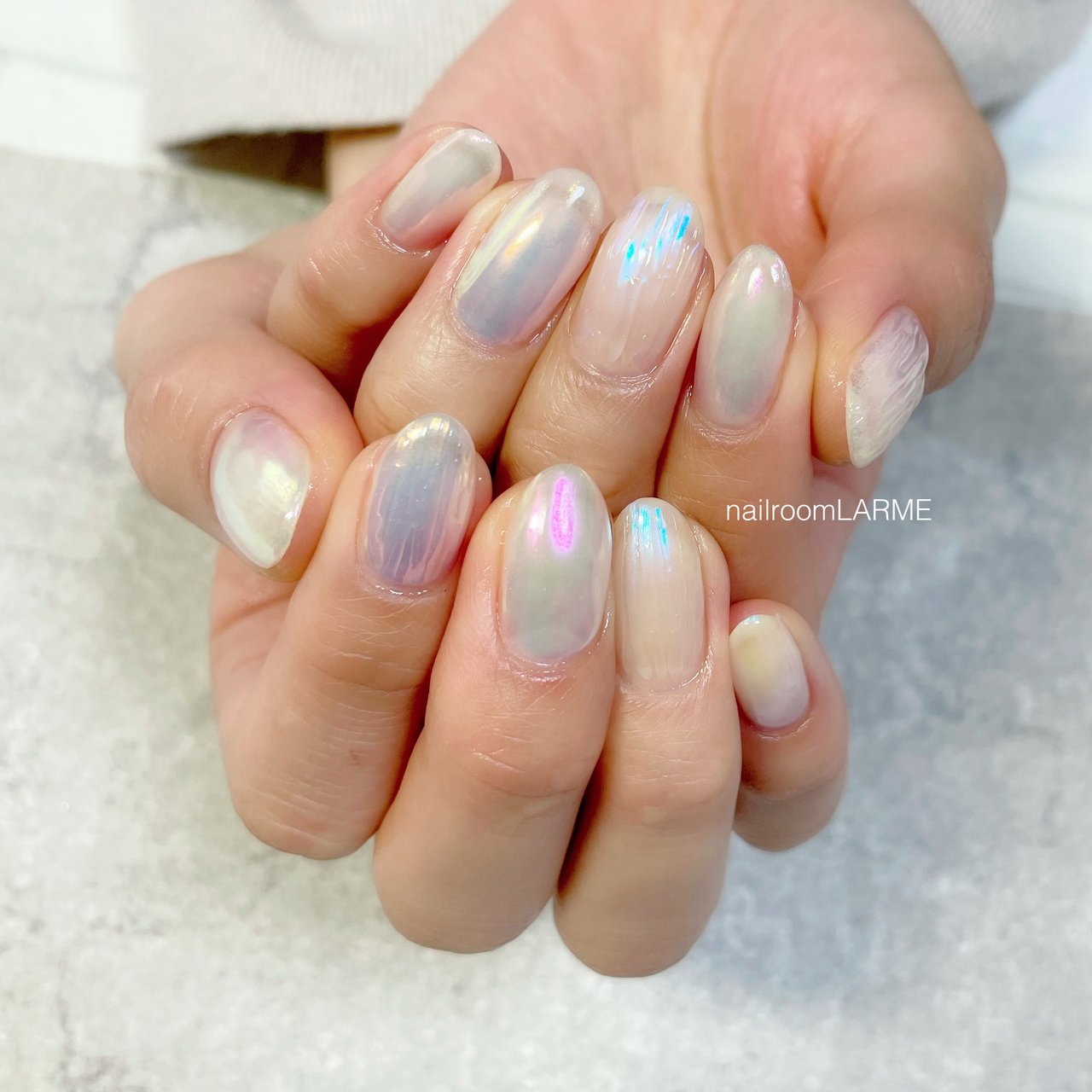 ハンド クリア Nailroomlarmeのネイルデザイン No ネイルブック