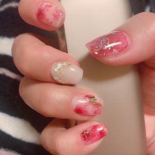 21年 新着順 冬 セルフネイル 赤のネイルデザイン ネイルブック