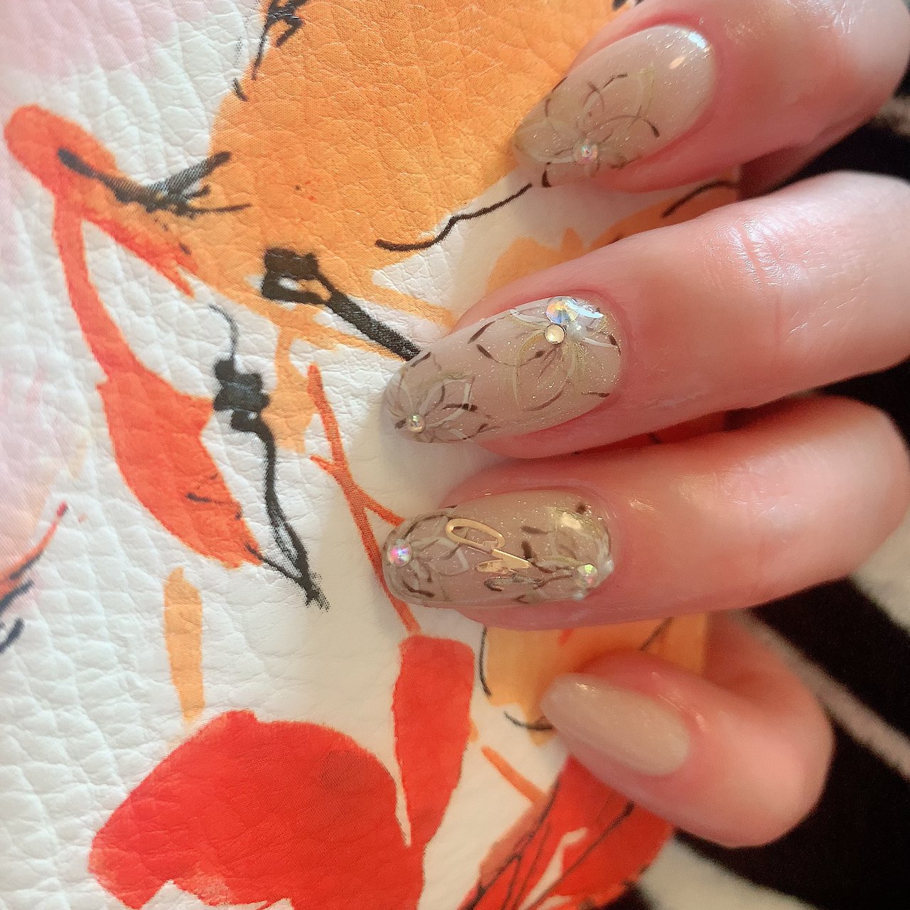 オールシーズン ハンド シンプル ラメ ワンカラー なちゃん ネイルアルバムのネイルデザイン No ネイルブック